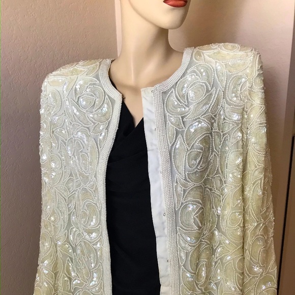 Vintage beaded jacket - Picture 1 of 3